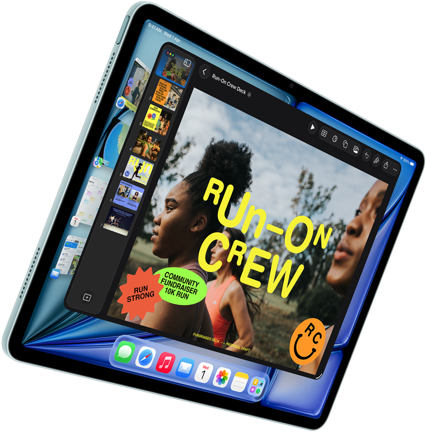 Blue iPad Air