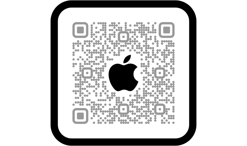 QRコードをスキャンし、Apple Store Appに移動してショッピングする